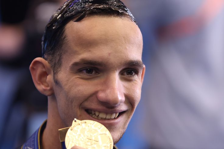 A spanyol Fernando Diaz Del Rio Soto nyerte a férfi szinkronúszók egyéni technikai versenyét