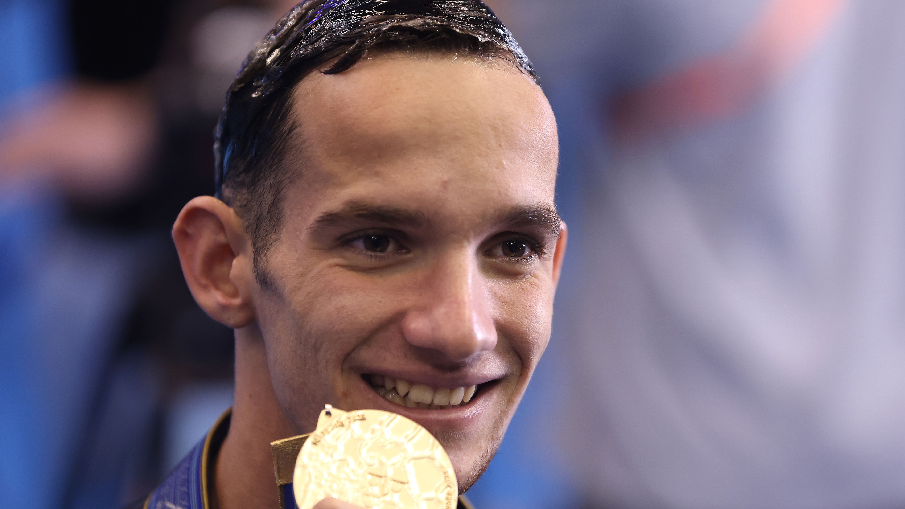 A spanyol Fernando Diaz Del Rio Soto nyerte a férfi szinkronúszók egyéni technikai versenyét