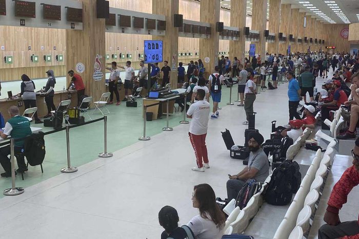 Messze voltak a magyarok a döntőtől férfi légpisztolyban (Fotó: Hungarian Shooting Federation/Facebook)