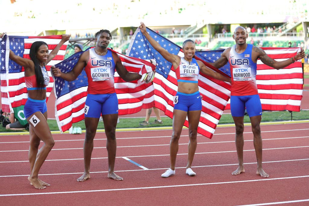 Az amerikaiaknak nyilván nagy csalódás volt, hpgy a 2022-es világbajnoságon odahaza csak bronzérmet szereztek (Fotó: Getty Images)
