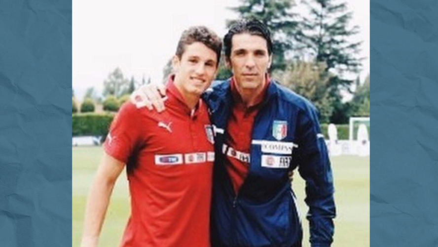 Riccardo Piscitelli és Gianluigi Buffon