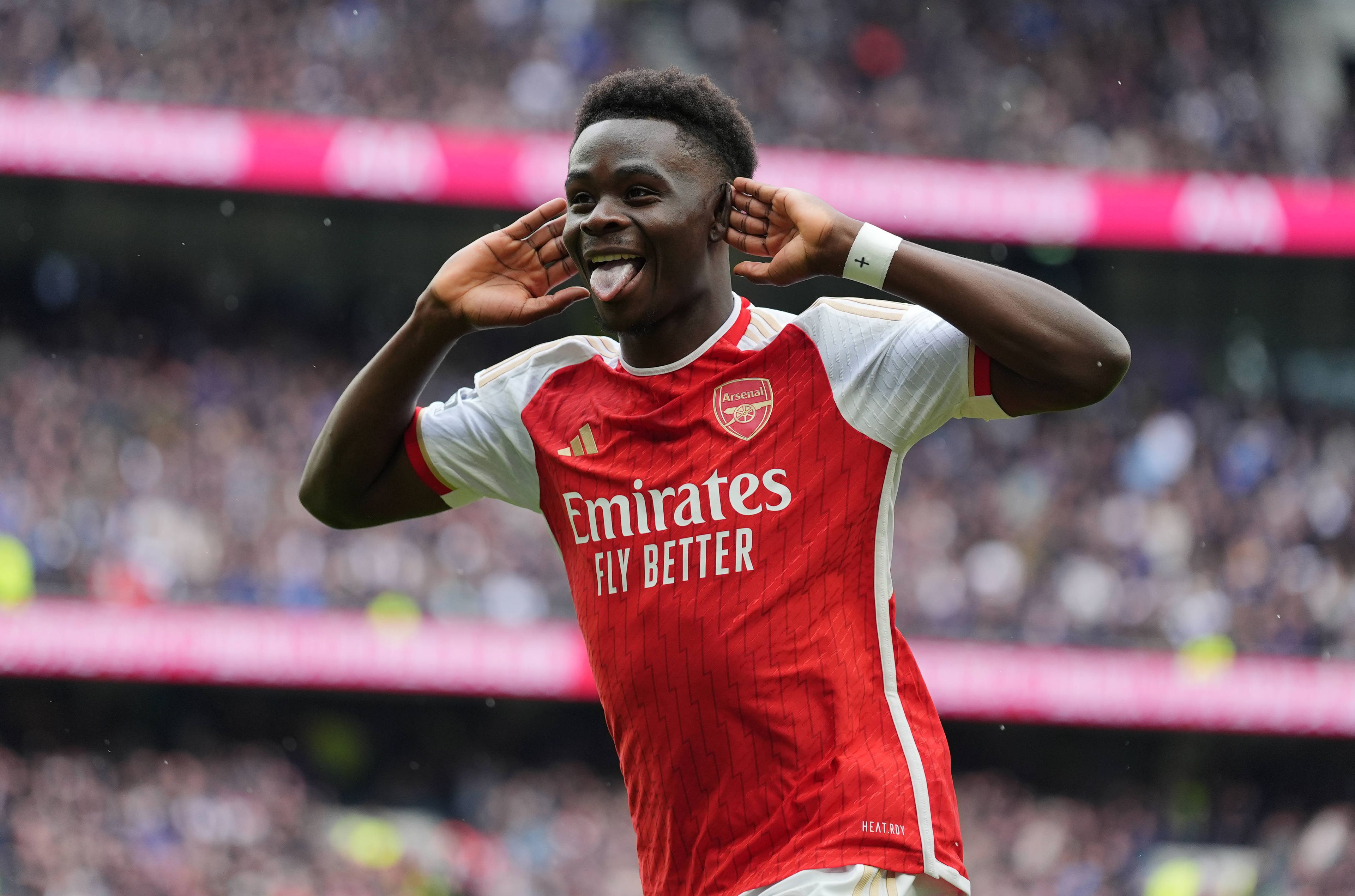 Bukayo Saka egy góllal és egy gólpasszal járult hozzá az Arsenal győzelméhez