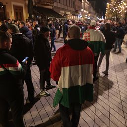 Így vonultak a magyar szurkolók Litvániában – videóval
