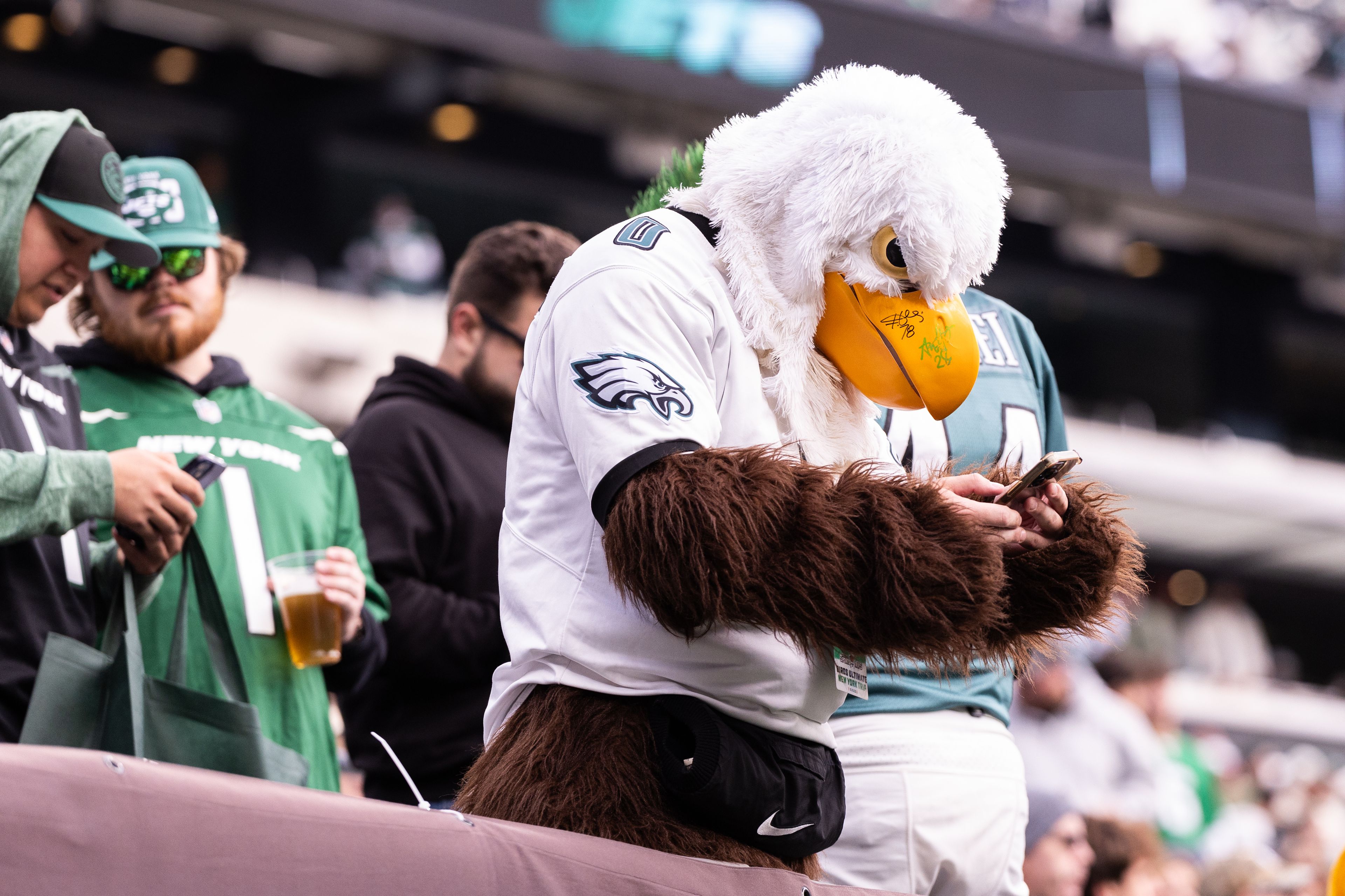 A sas sem érti, hogyan kaphatott ki az Eagles a Jetstől (Fotó: Getty Images)