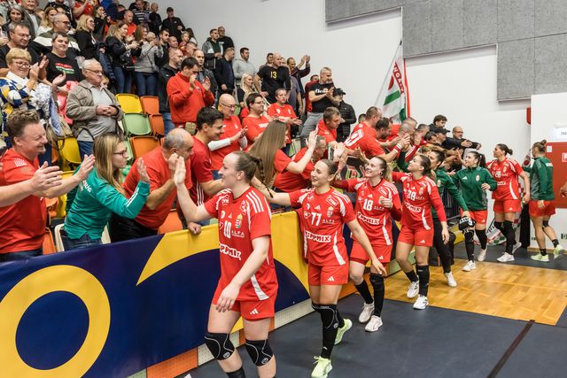 13 gólos győzelmet arattak női kéziseink Nagykanizsán (Fotó: MTI)