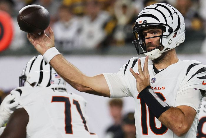 Joe Flacco, a Bengals irányítója