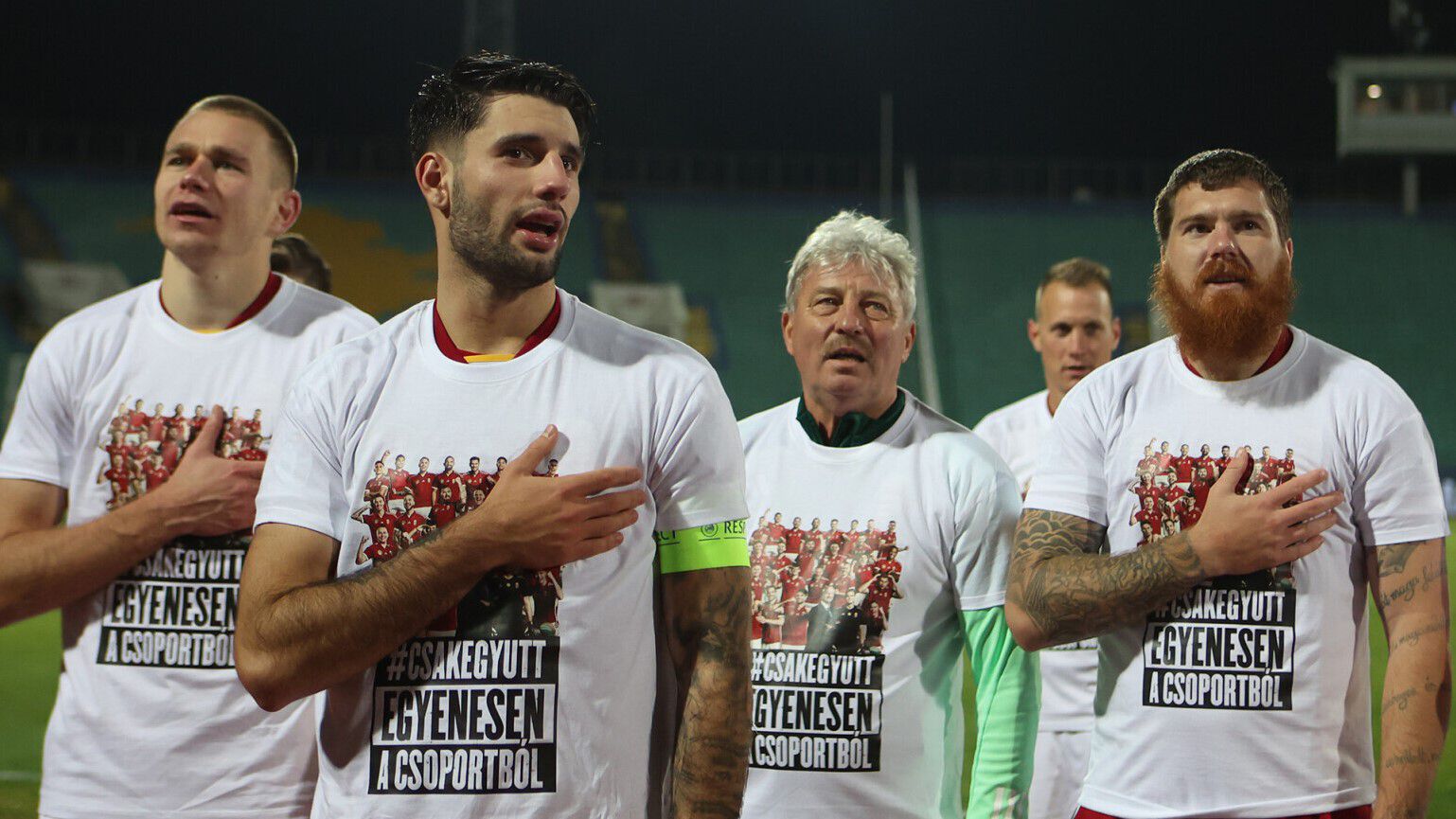 A magyar válogatott sorozatban harmadszor jutott ki az Európa-bajnokságra (Fotó: mlsz.hu)