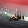 F1-hírek: piros zászló, gyorsan véget ért a Las Vegas-i szabadedzés