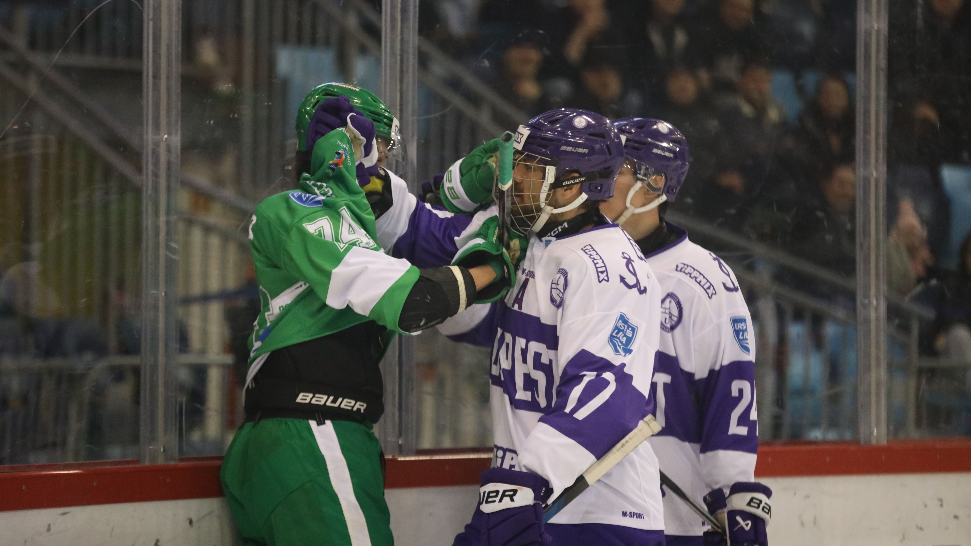 A Ferencváros diadalmaskodott az Újpest elleni hokiderbin