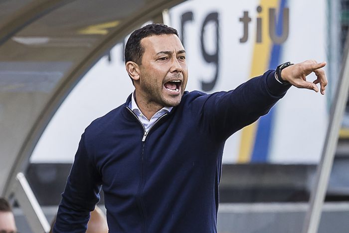 Landzaat 2024-ben fél évig volt Pascal Jansen segítője a Ferencvárosnál. Fotó: Ajax.nl