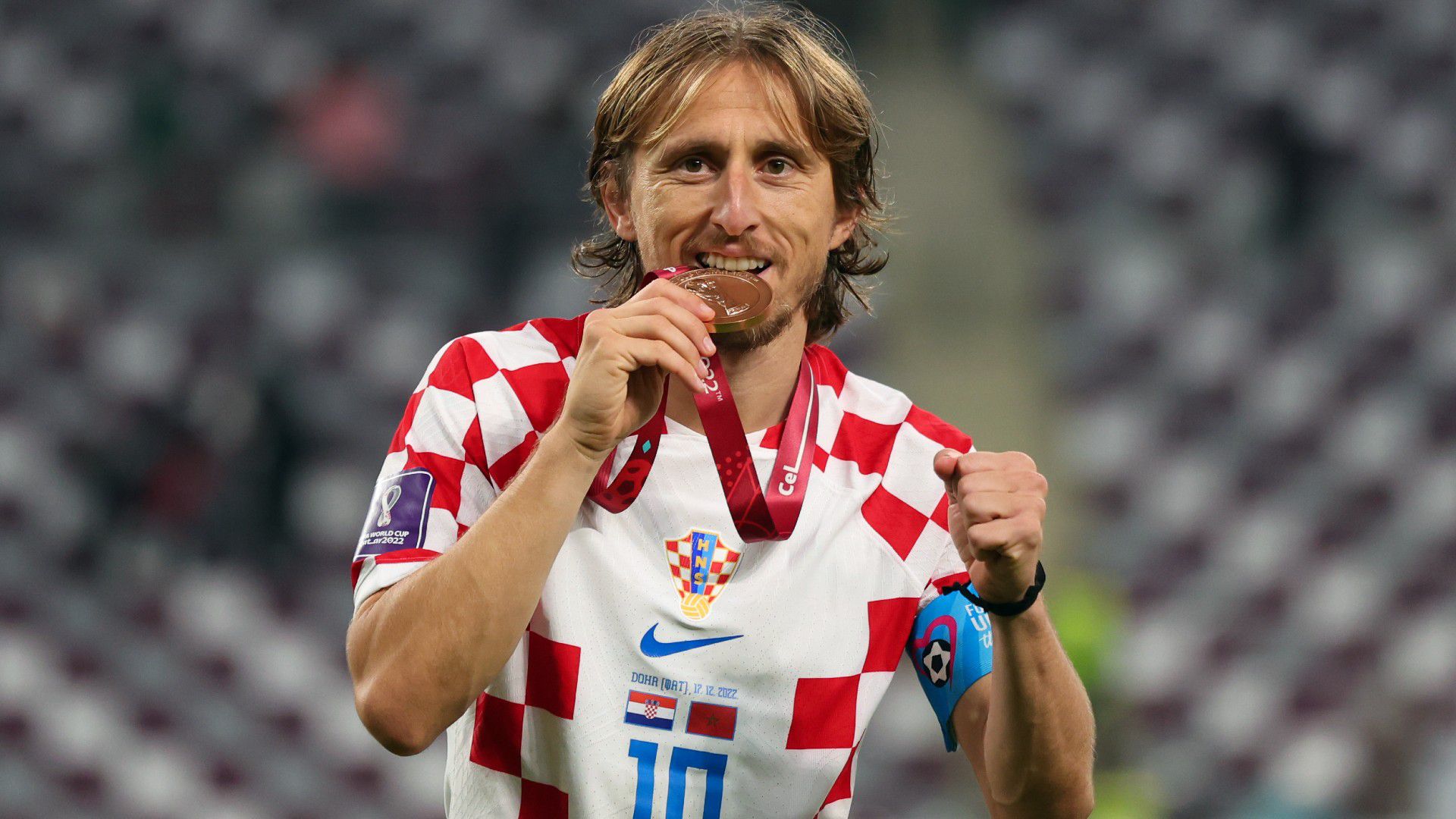 Luka Modric bronzérmet nyert a horvát válogatottal a katari világbajnokságon