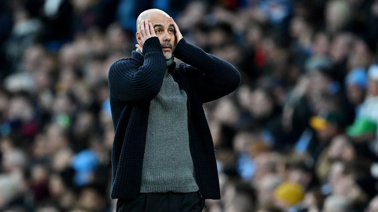 Pep Guardiola alig akarta elhinni, hogy a Manchester City az utolsó percben bukta el a győzelmet
