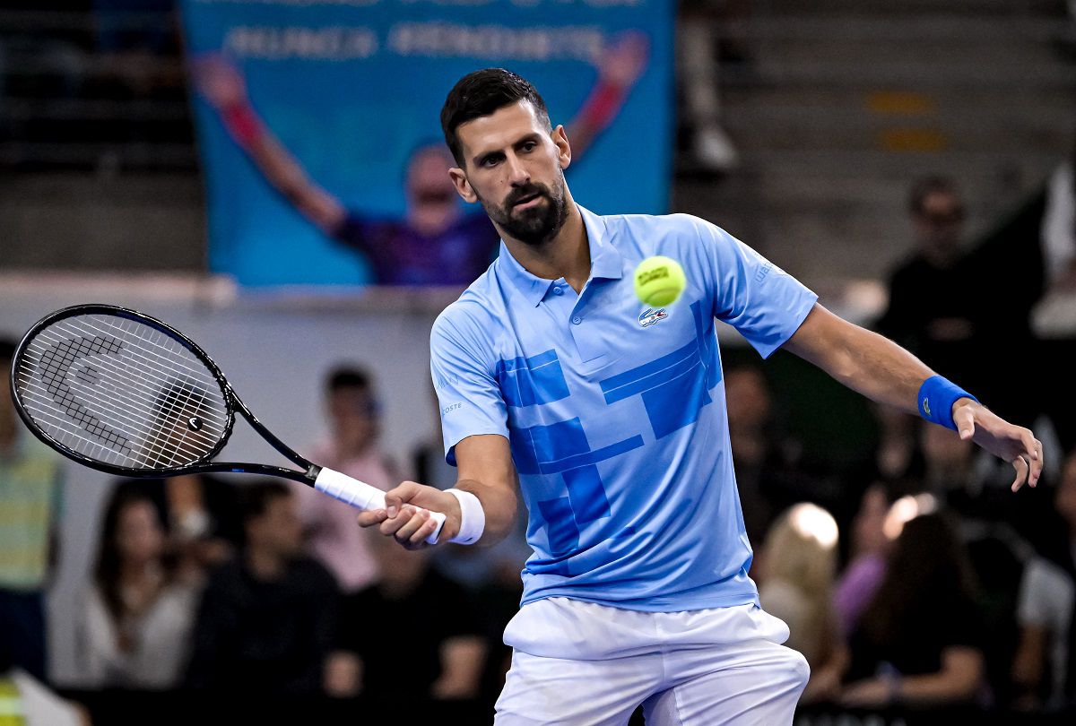 Novak Djokovics 2023-ban három Grand Slam-tornát is nyert, idén azonban egyet sem (Fotó: Getty Images)