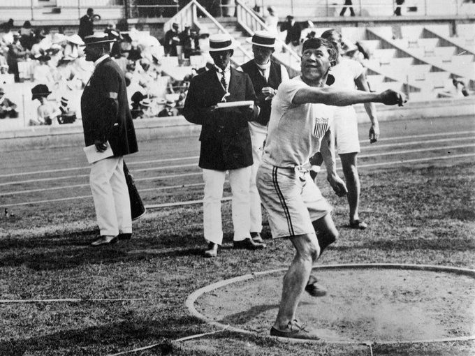 Ötven éve kapta vissza az aranyérmet Jim Thorpe, az Egyesült Államok első indián olimpiai bajnoka (Fotó: Twitter)