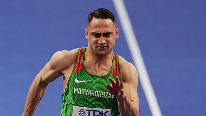 Illovszky Dominik 6.70-es idővel nyert (fotó: Getty Images)