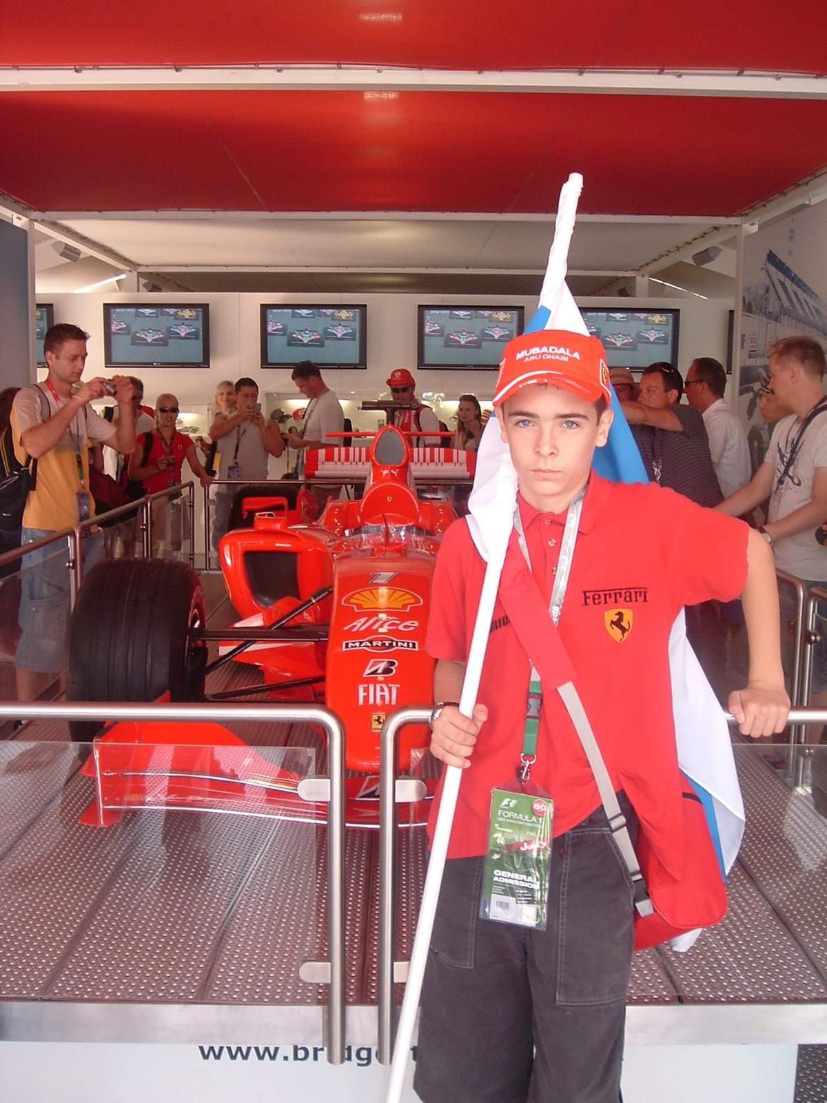 Gyerekkora óta a Ferrarinak szorít