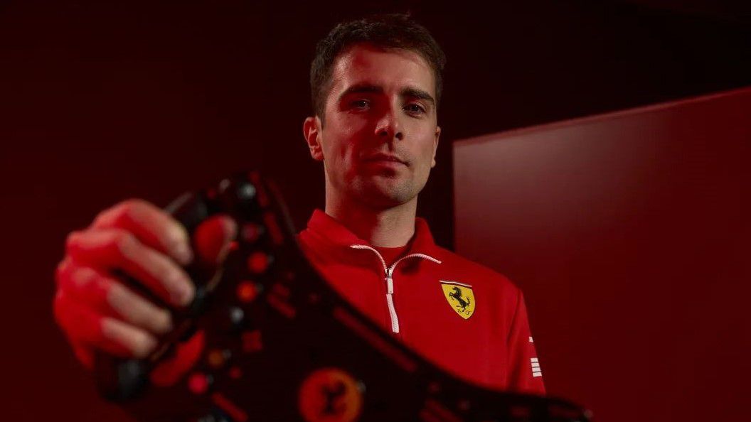 Báldi Gergő az idei évben a Ferrari sikereiért küzdhet /Fotó: Ferrari Esports