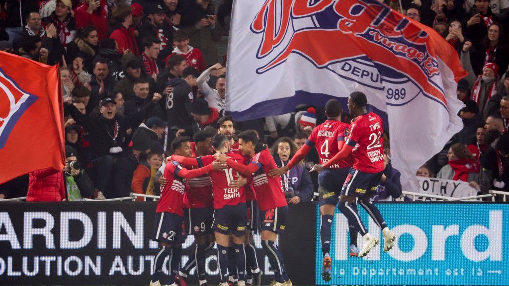 Győzelmével a Lille az ötödik helyre lépett előre a tabellán. (Fotó: Getty Images)