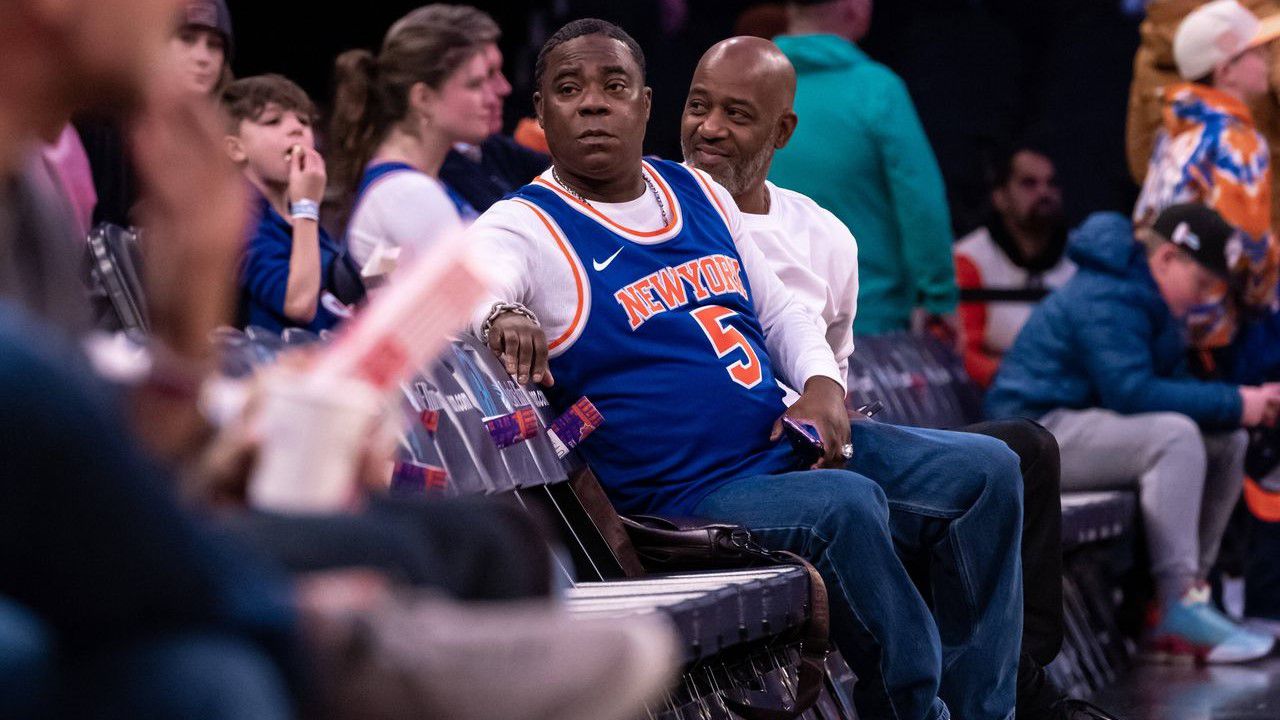 Tracy Morgan hatalmas New York Knicks-rajongó