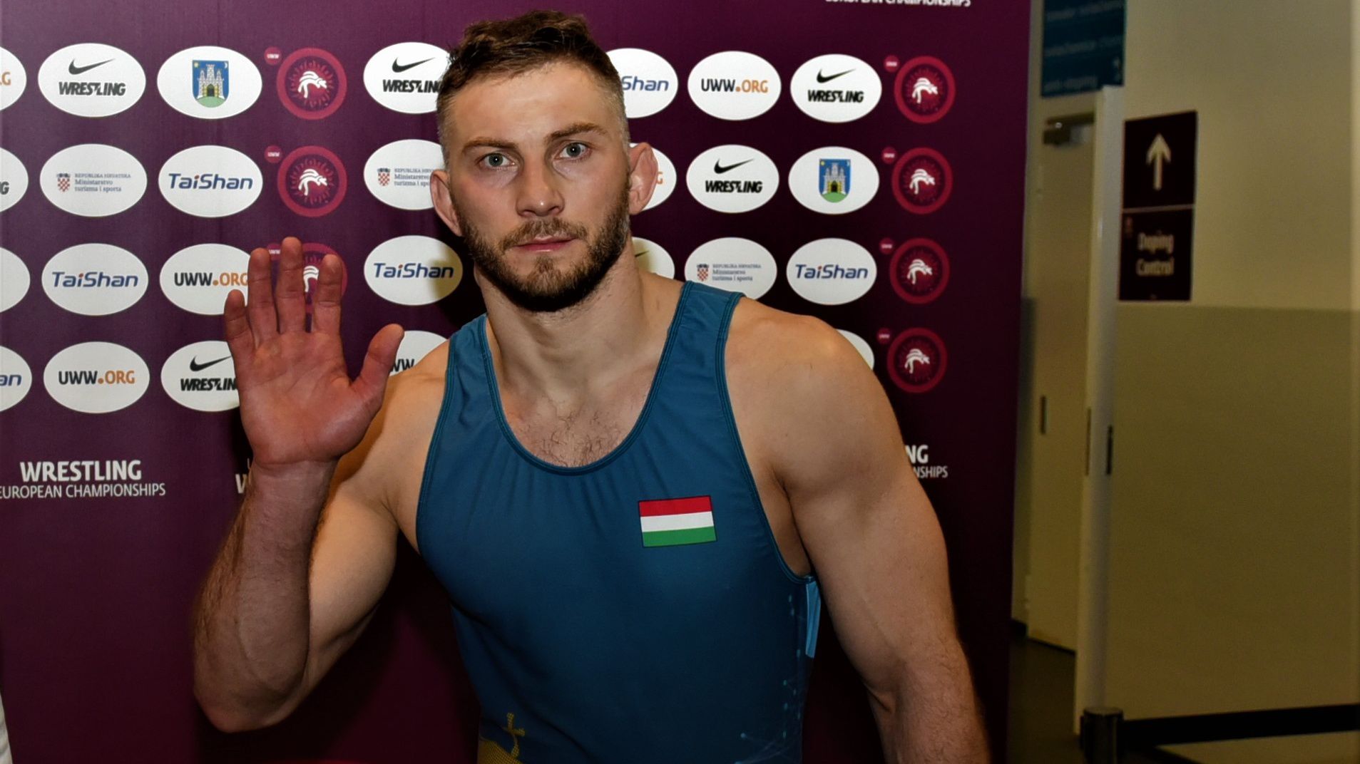Bajcajev Vlagyiszlav bronzérmes Zágrábban a birkózó Eb-n