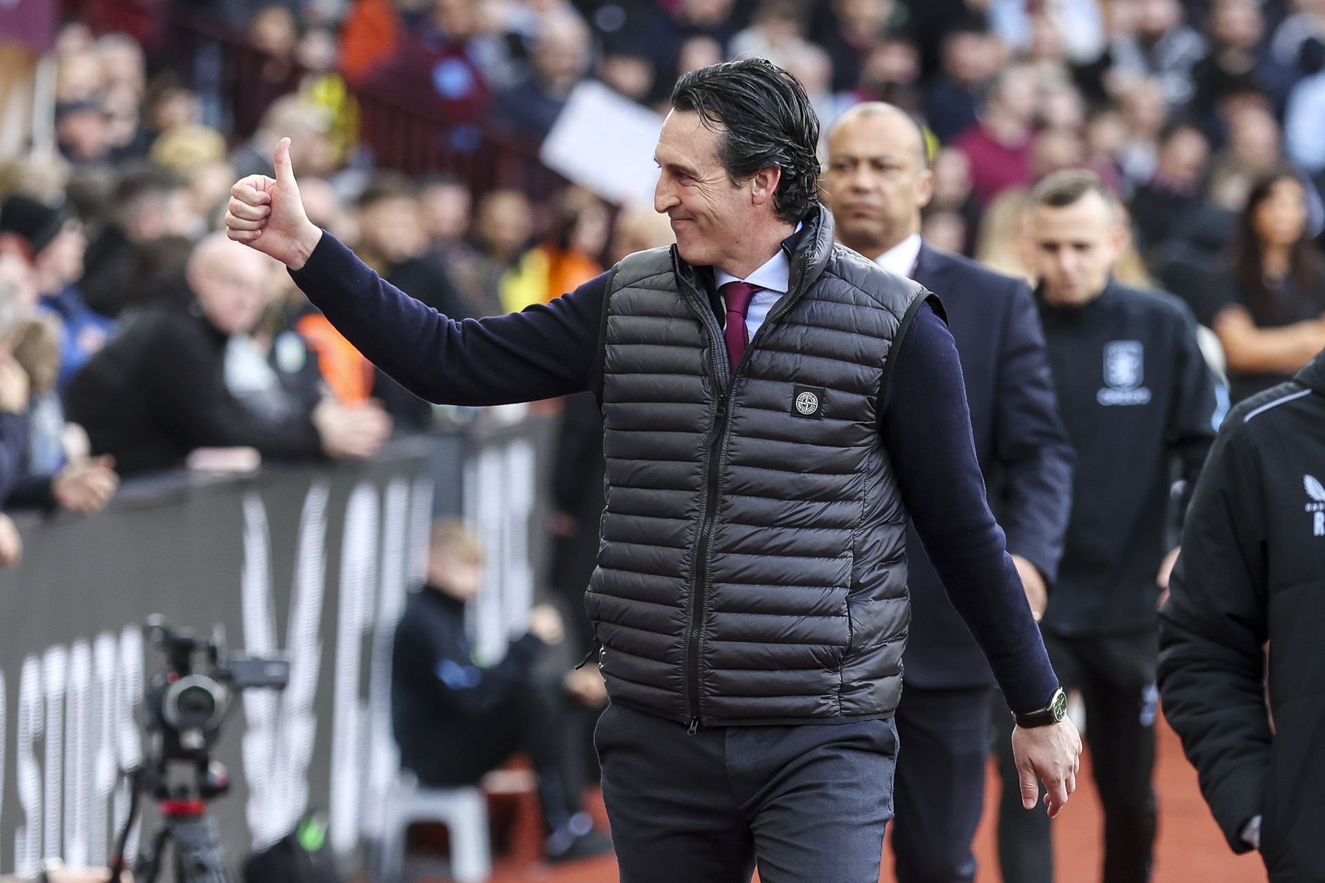 Unai Emery a szurkolók nagy kedvence Birminghamben