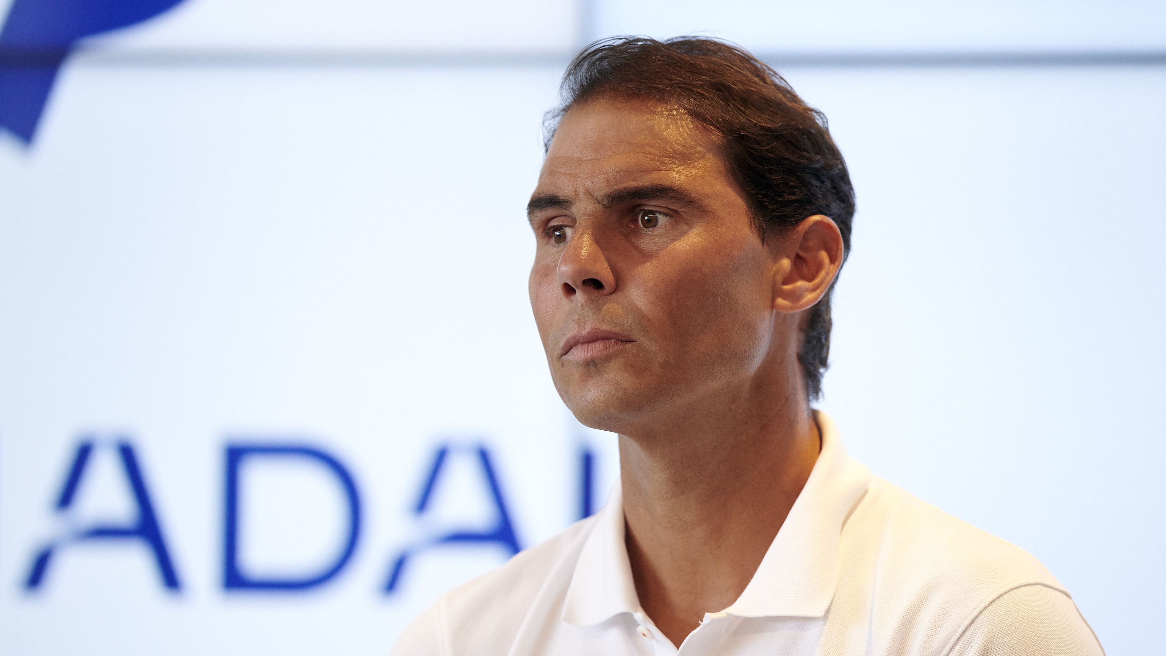 Rafael Nadal csütörtök délután tartott sajtótájékoztatót