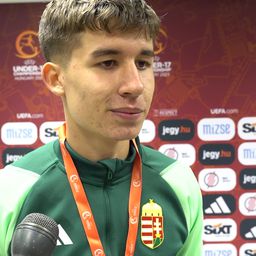 „Büszke vagyok arra, hogy magyar lehetek” – az U17-es válogatott csapatkapitánya Wales legyőzése után