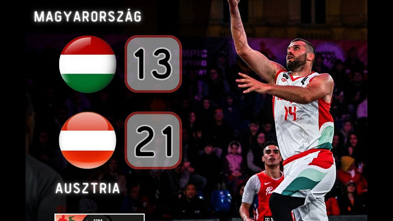 Nem jutott tovább a férfi 3x3-as kosárválogatott