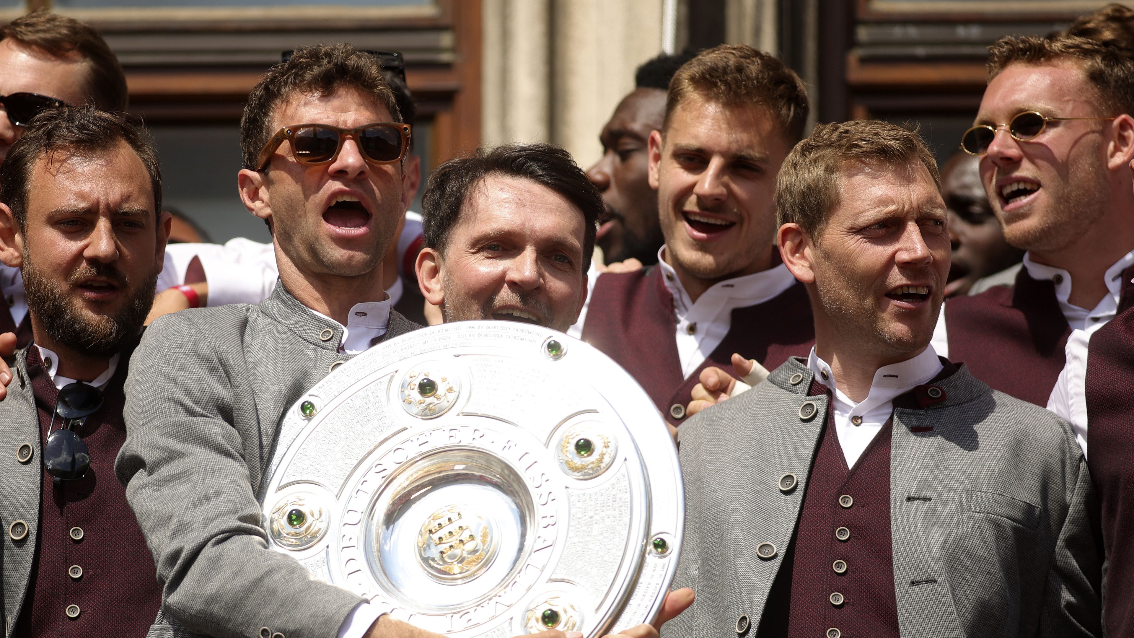 Így ünnepelte meg újabb bajnoki címét a Bayern München – fotók