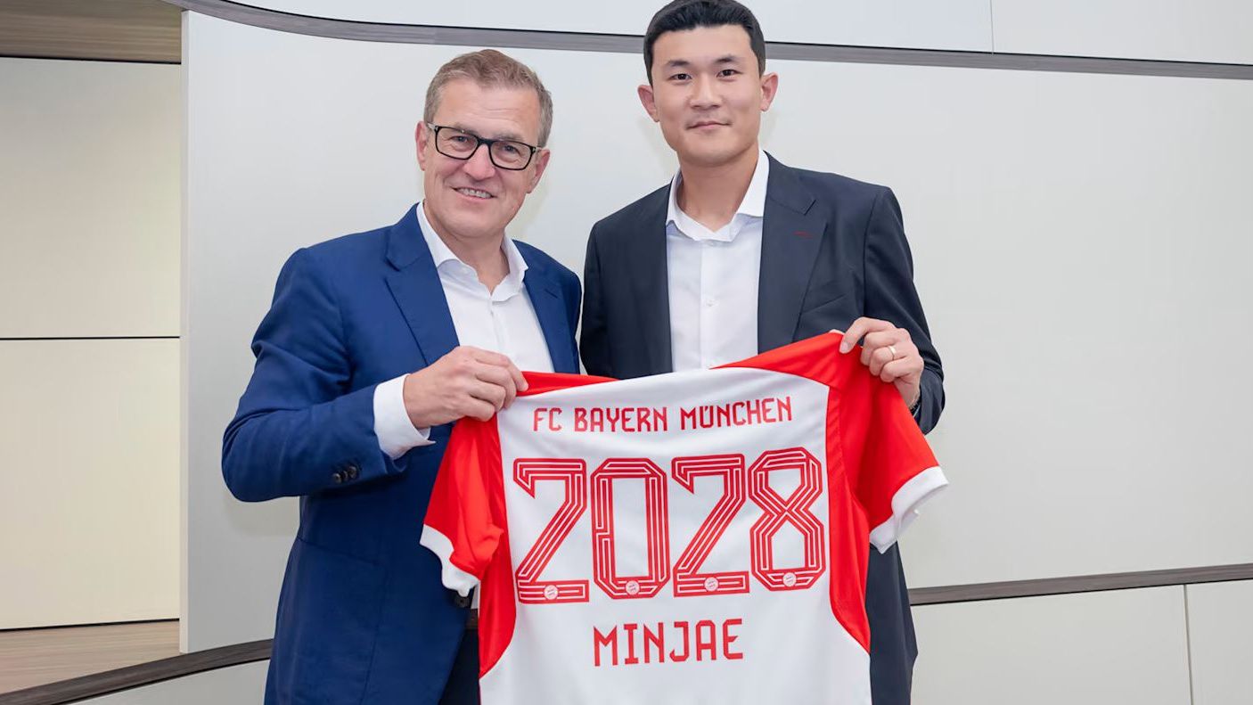 Kim Min Dzse a Bayern Münchenhez szerződött (Fotó: fcbayern.com)