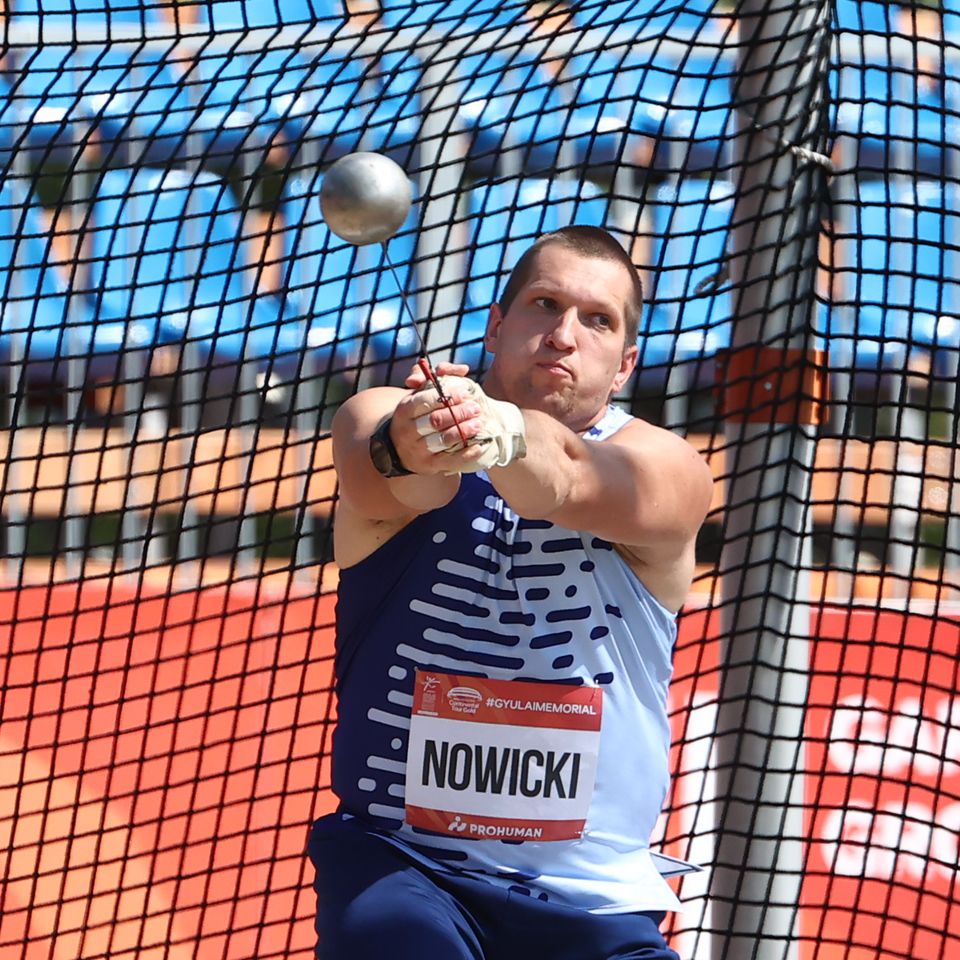 Wojciech Nowicki, a lengyelek olimpiai bajnok kalapácsvetője meglepetésre második lett