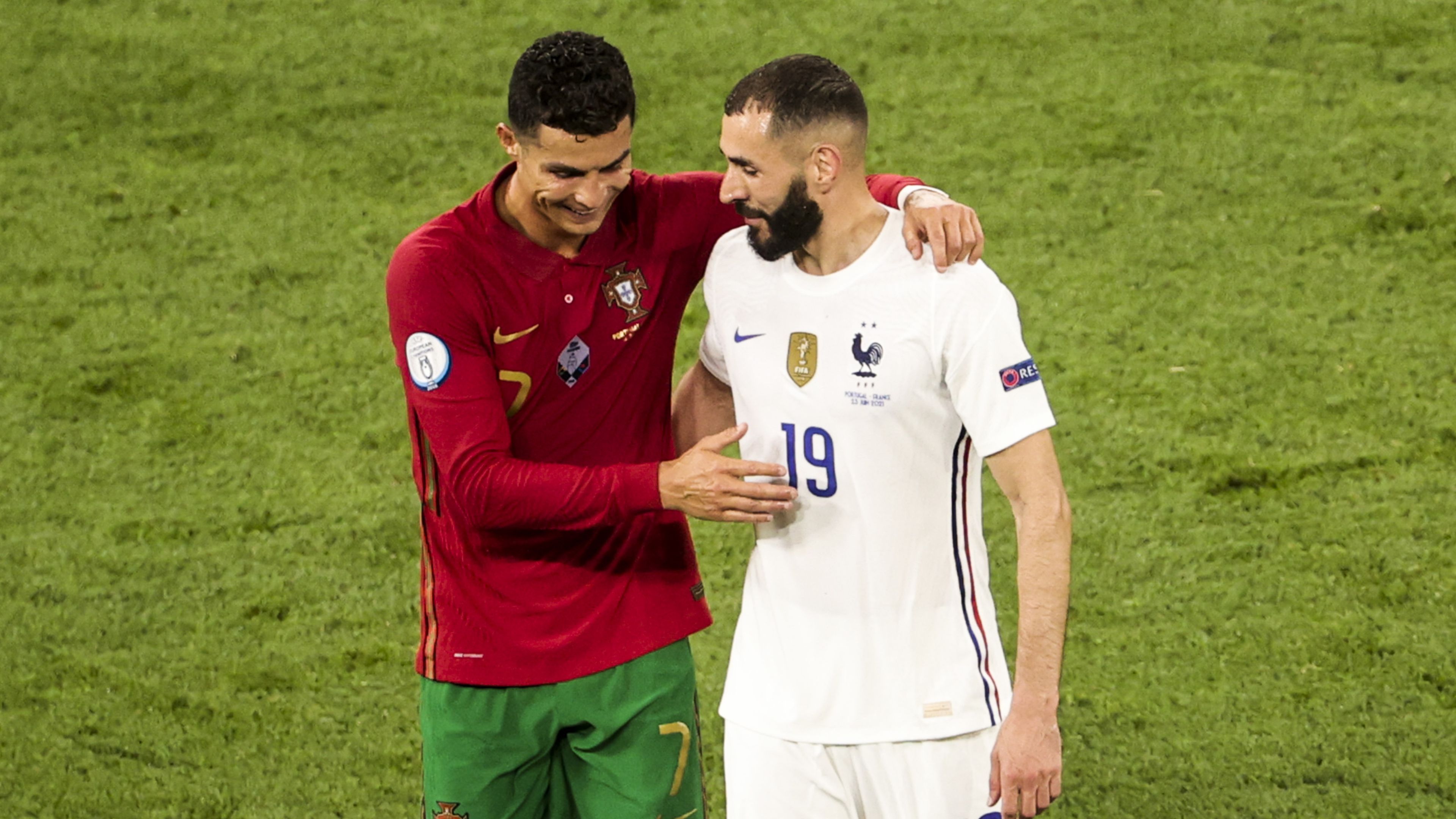 Cristiano Ronaldo és Karim Benzema legutóbb a Puskás Arénában csapott össze egymással