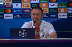 Robbie Keane sajtótájékoztatója Qarabag elleni mérkőzése előtt