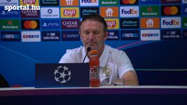 Robbie Keane sajtótájékoztatója Qarabag elleni mérkőzése előtt