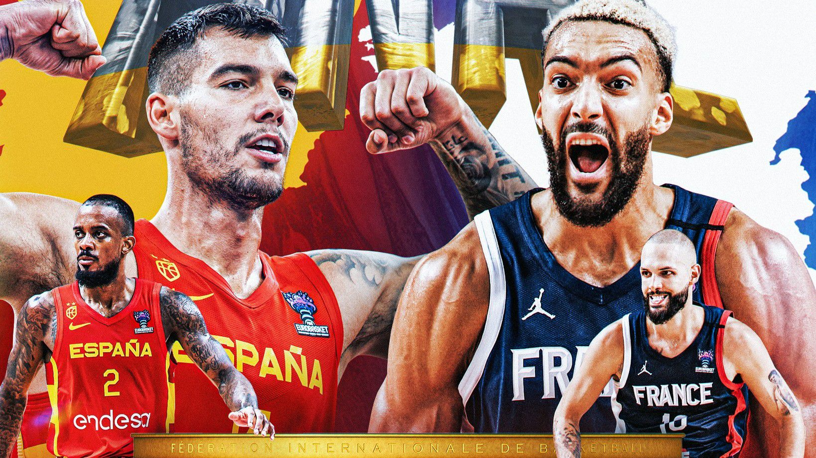 Spanyol–francia döntőt rendeznek az Eb-n (Fotó: fiba.basketball)