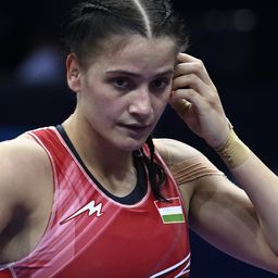 Dollák Tamara a bolgár Dzhanan Filipova Manolova elleni győztes mérkőzés után