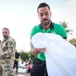 A Fradi sportolói és szurkolói együtt pakolták a homokzsákokat