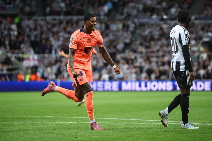 Marcus Rashford duplájával nyert a Barcelona a Newcastle ellen