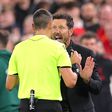 Diego Simeone magyarázta piros lapját: Én is ember vagyok
