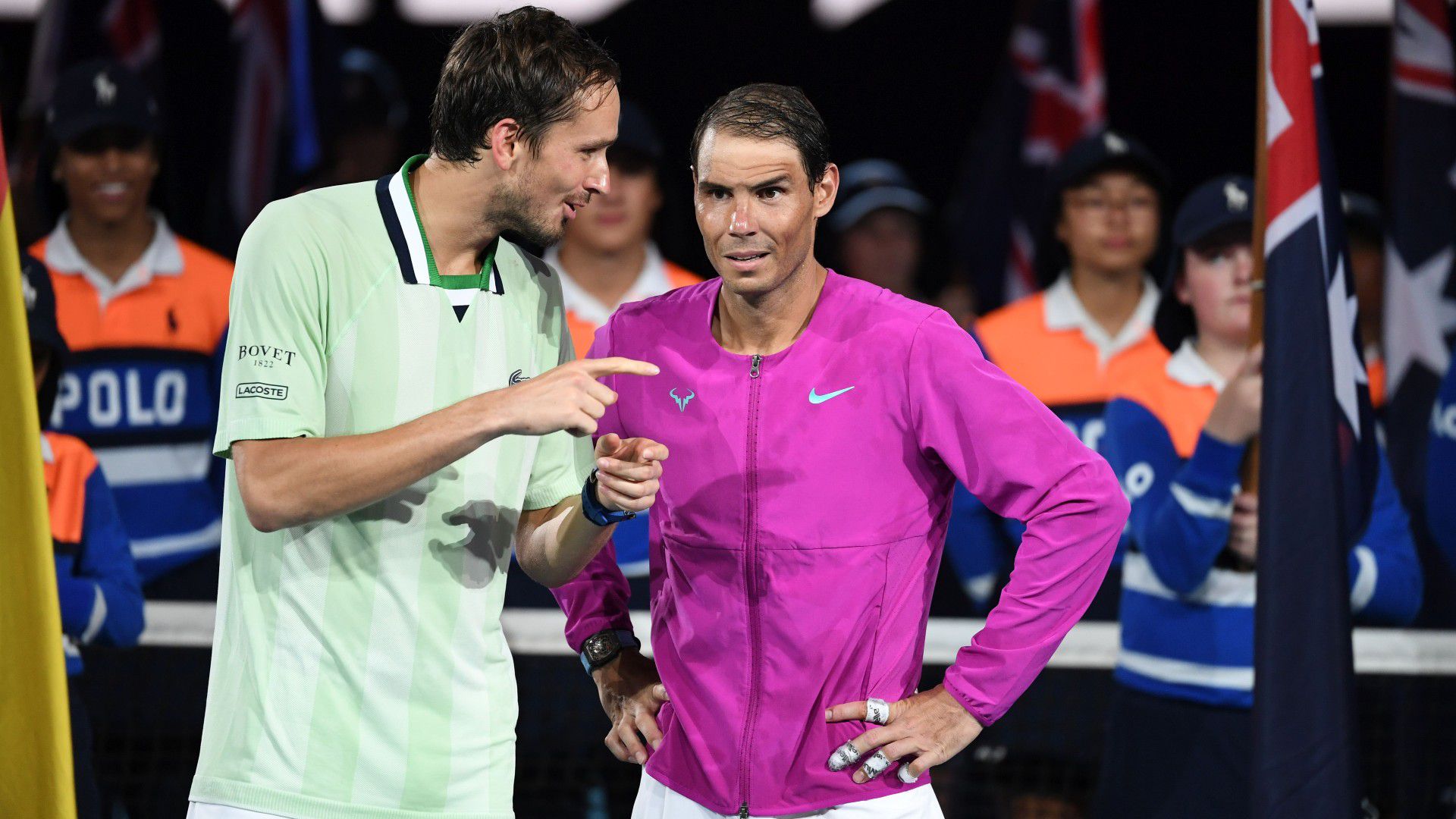 Medvegyev és Nadal számára is jól sikerült a január Melbourne-ben (fotó: Getty)