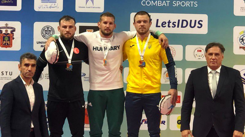 Takács István aranyérmes az U23-as birkózó világbajnokságon