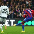 Wilfried Zaha győztes góljának pillanata