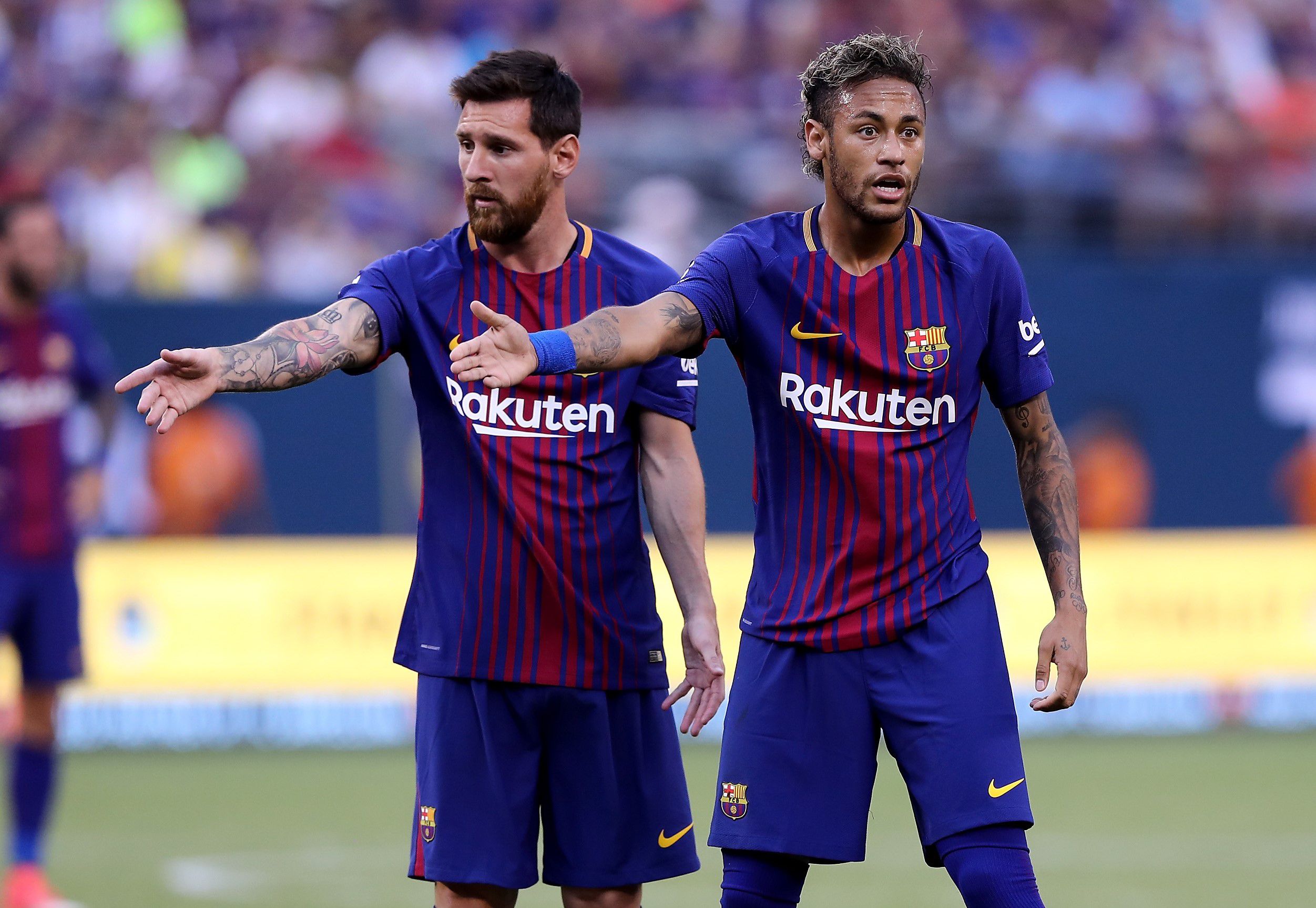 Neymar és Messi évekig együtt futballoztak a Barcelonában.