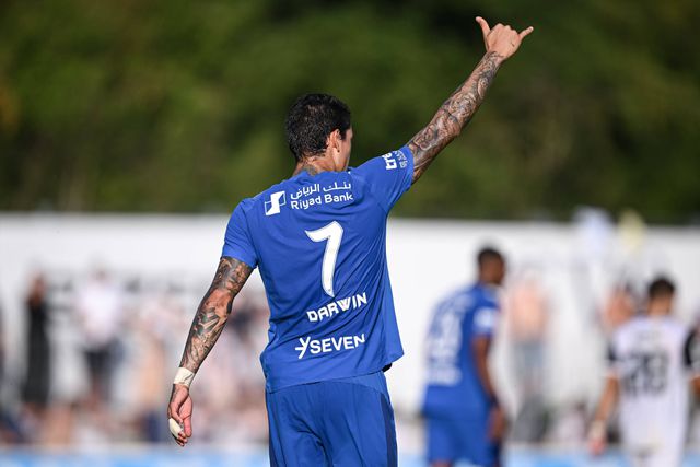 Darwin Nunez két gólt szerzett az Al-Ettifak ellen