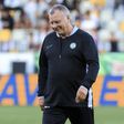 Bognár György a hozzáállással elégedett lehetett, a bíró döntéssel nem... (Fotó: Paksi FC)