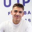 Katona Benedek Újpesten marad (Fotó: ujpestfc.hu)