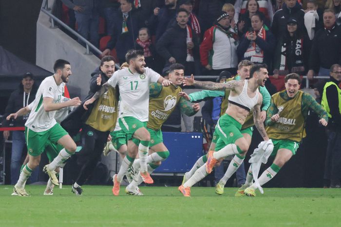 Ír öröm és magyar fájdalom egy képen