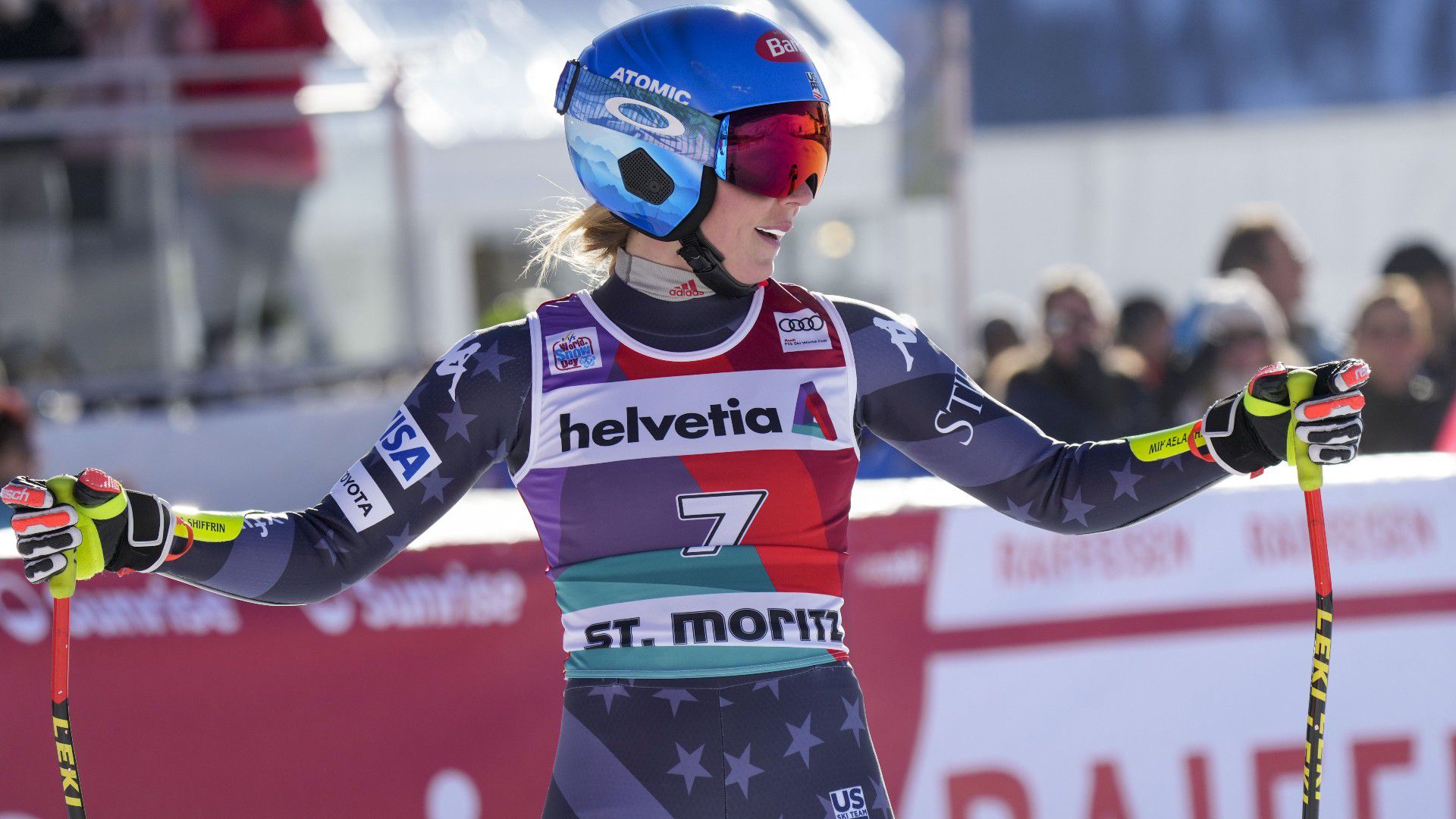 Mikaela Shiffrin nyerte a szuperóriás-műlesiklást St. Moritzban