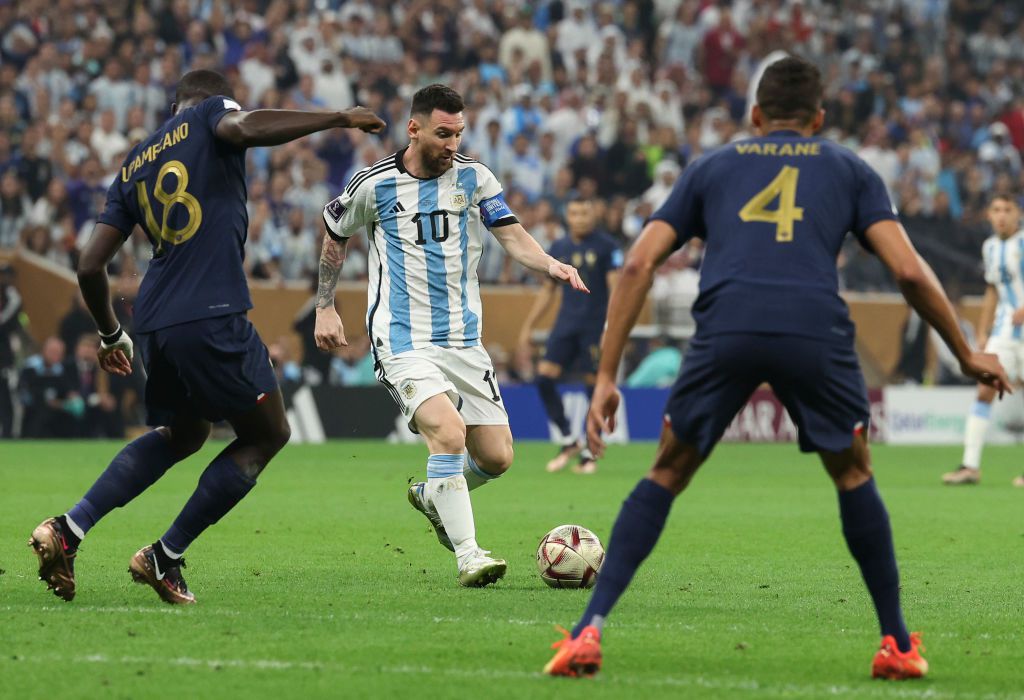 Lionel Messi góljával vezetett Argentína a világbajnoki döntőben (Fotó: Getty Images)
