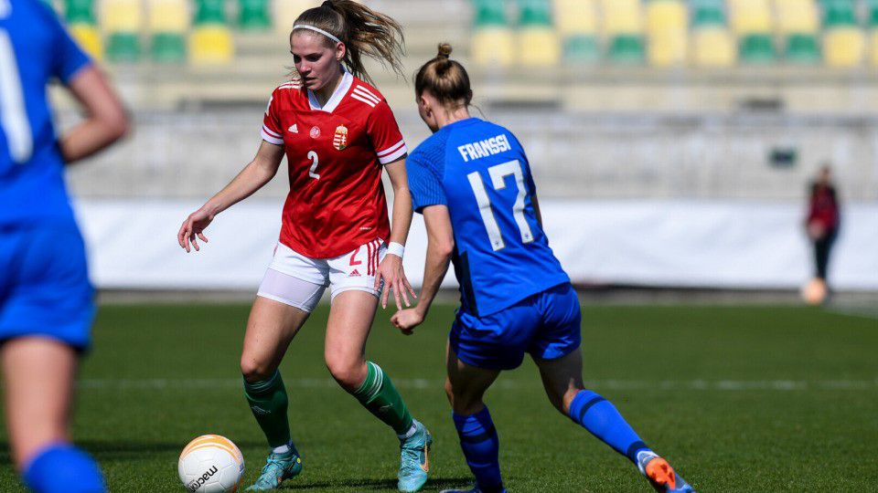 Finnország ellen kapott ki a magyar női válogatott (Fotó: mlsz.hu)